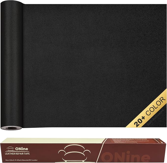 ONine Leather Repair Patch，Self-Adhesive Couch Patch，Multicolor Available by Onine