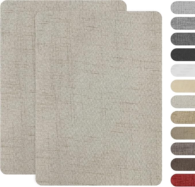 SYLVASS 8x11 Inch Fabric Repair Patches, Self-Adhesive Linen Patch by Sylvass