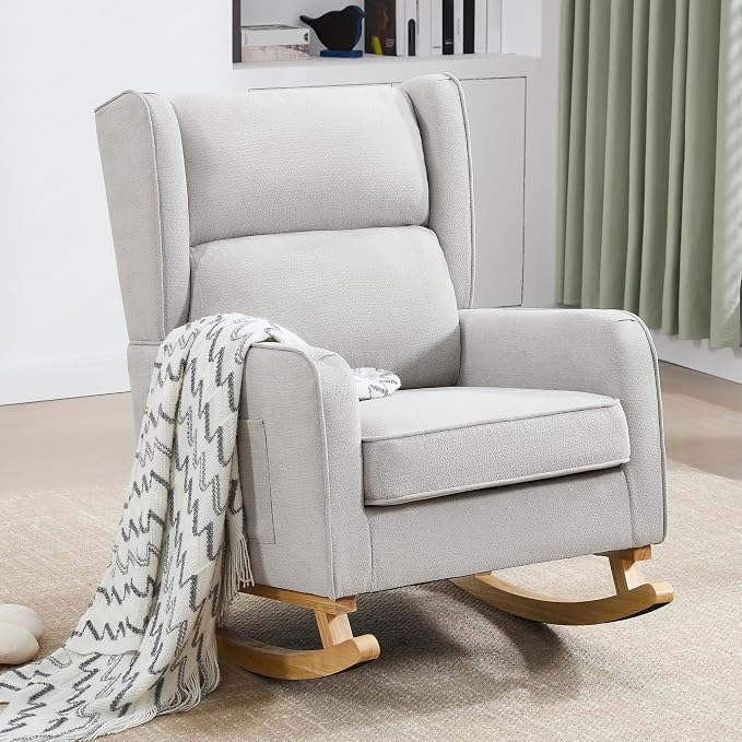 HCHAIRH Nursery Rocking Chairs, Rocking Chair Nursery - Image 8