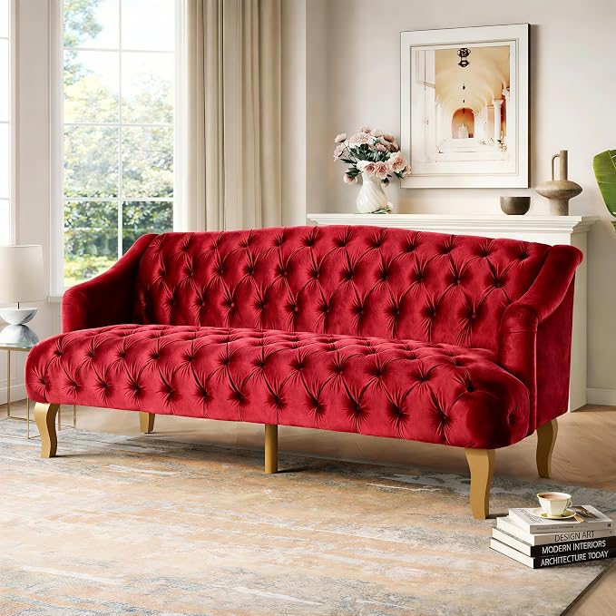 Christopher Knight Home Minxi Velvet Sofa Couch, Home Sofa Living Room by ChristopherKnightHome