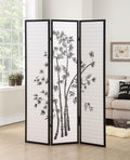 Roundhill Furniture 3-Panel Oriental Shoji Room Divider Screen by RoundhillFurniture
