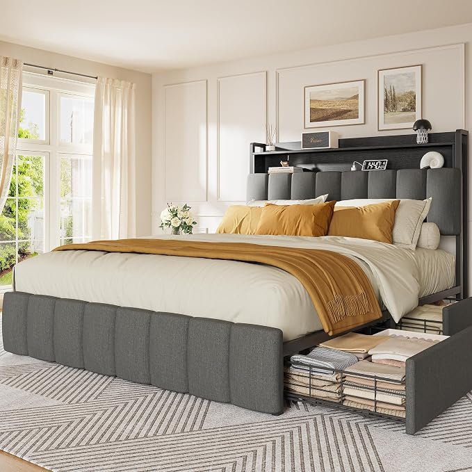PRAISUN Bed Frame Full Size - Image 9