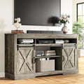 RoyalCraft TV Stand for 65+ Inch TV: Farmhouse Entertainment Center by Bringyoubetterlife