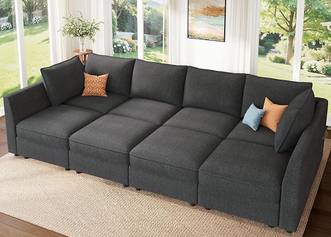 HONBAY Modular Sofa Sectional Sleeper Couch by HONBAY