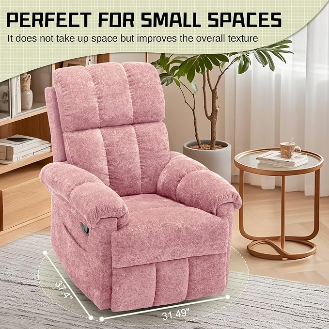 Korser Recliner Chair, Swivel Rocker Recliner Chair - Image 8