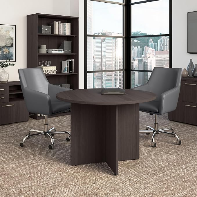Bush Business Furniture 42-inch Round Conference Table - Image 2