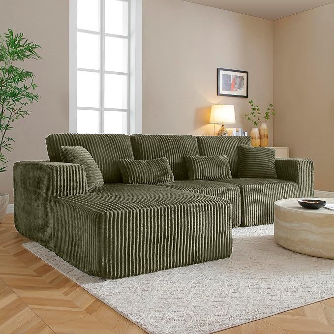 L Shaped Modular Boneless Sectional Couches - Image 7