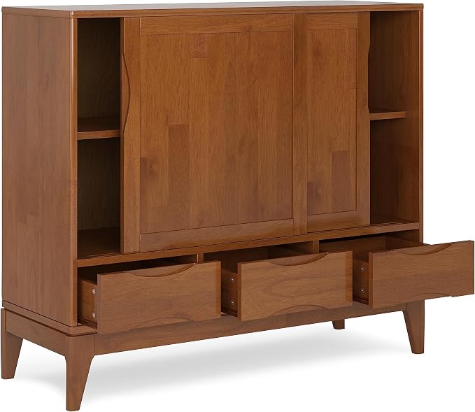SIMPLIHOME Harper Medium Storage Cabinet - Image 4