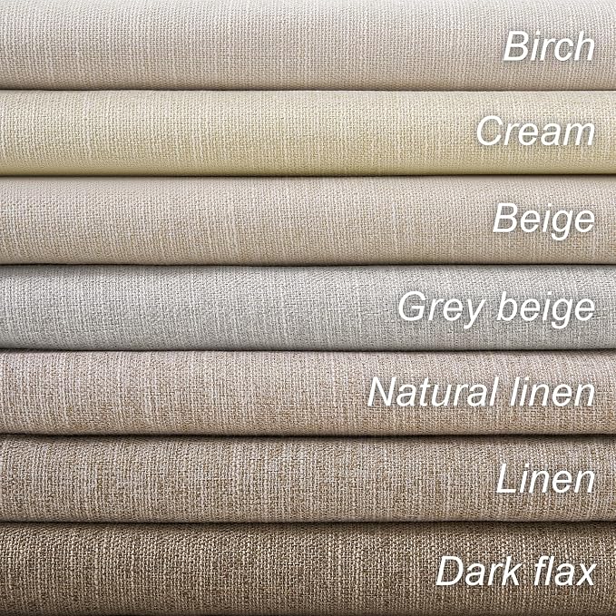 Blackout Curtains 70 Inch Length Wide Linen Black Out Curtain - Image 9