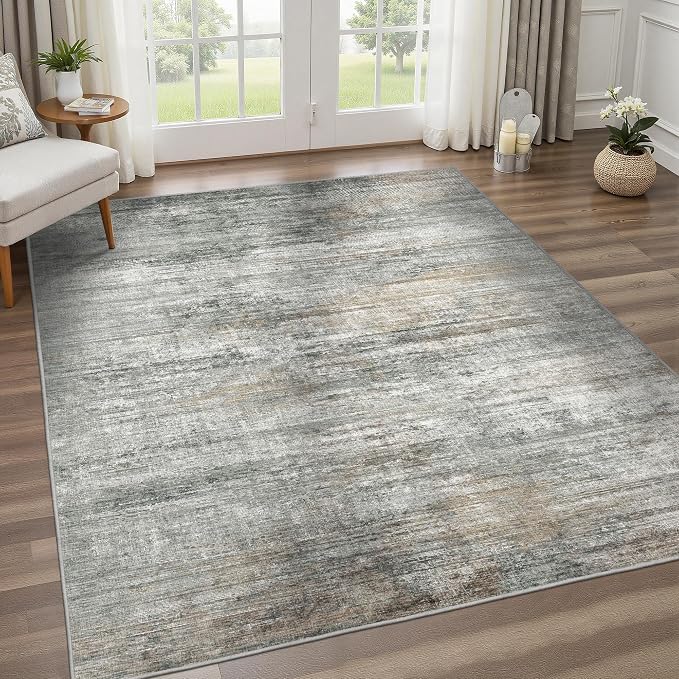 BEIMO Area Rugs 9x12 for Living Room Bedroom, Modern Abstract Machine Washable - Image 3