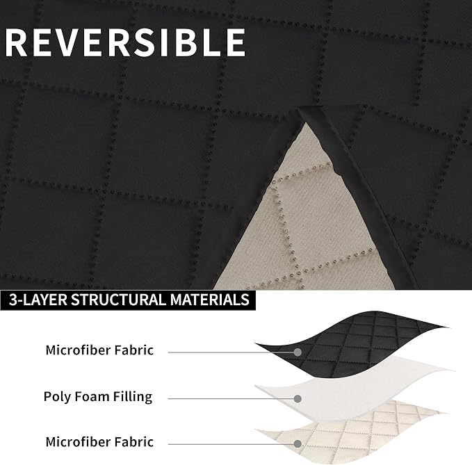 Easy-Going Recliner Sofa Cover, Reversible Couch Cover - Image 5
