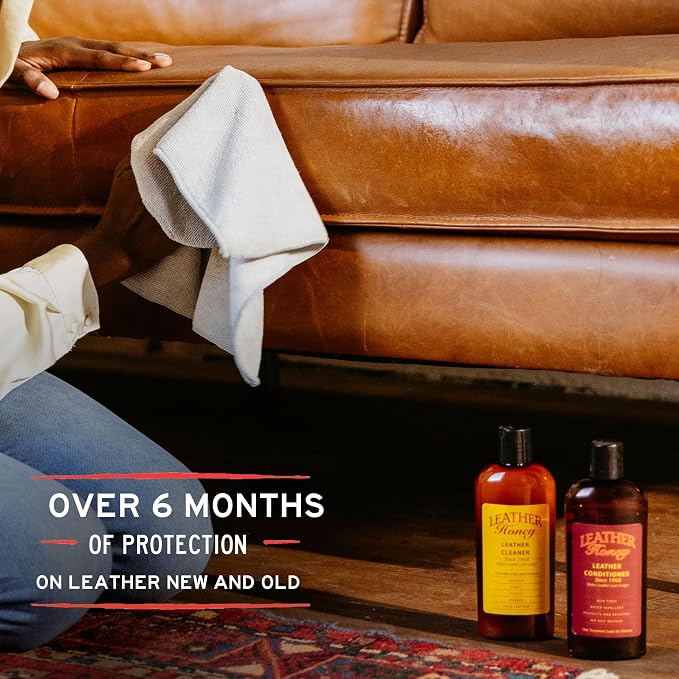 Leather Honey Leather Conditioner, Non-Toxic & Made in the Usa Since 1968. - Image 4