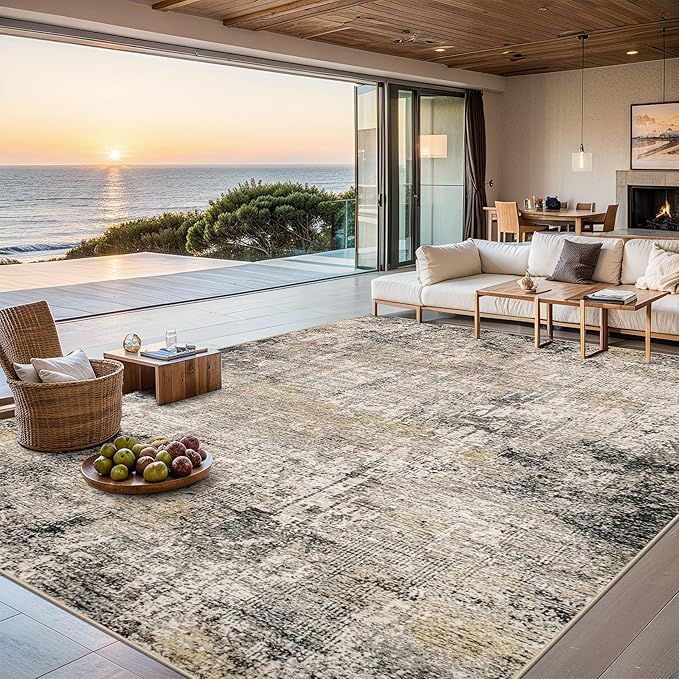 6x9 Area Rugs for Living Room by PLHXFRSoftAreaRugs