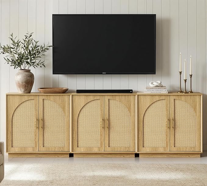 FORTUNETEC Sideboard Buffet Cabinet by FORTUNETEC
