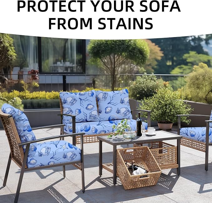 Outdoor Cushion Covers Set, Replacement - Image 3