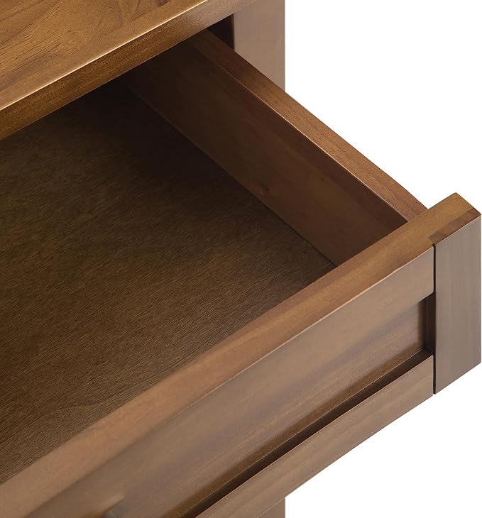 SIMPLIHOME Warm Shaker Bedside Table - Image 9