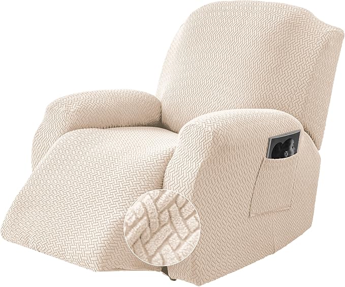 Genina Recliner Chair Cover, Stretch Reclining Chair Covers, Recliner Sofa by Genina