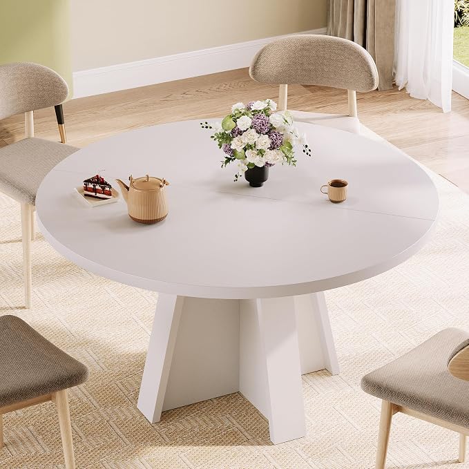 iPormis 47-Inch Round Dining Table - Image 4