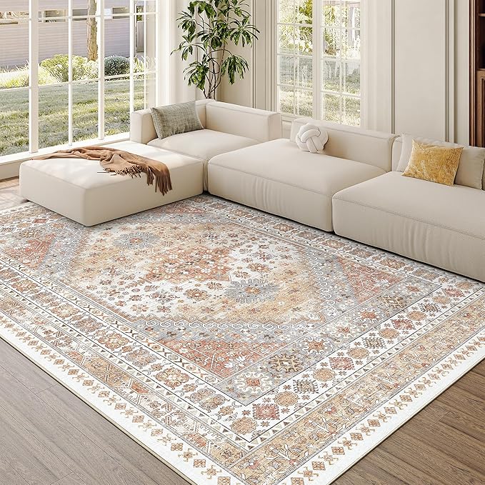 zesthome 6x9 Area Rug, Super Soft Washable Rugs - Image 4