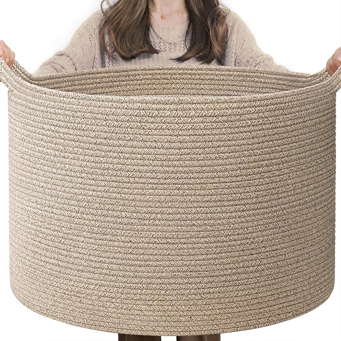 INDRESSME XXXLarge Blanket Basket by INDRESSME
