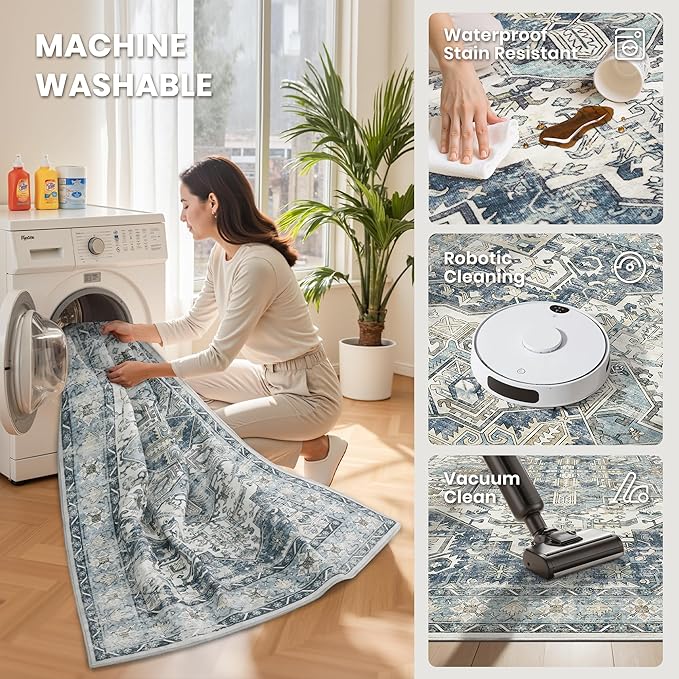 zesthome 10x12 Area Rugs-Washable Rug - Image 5