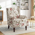 Pia Ricco High Back Floral Accent Chair by PiaRicco