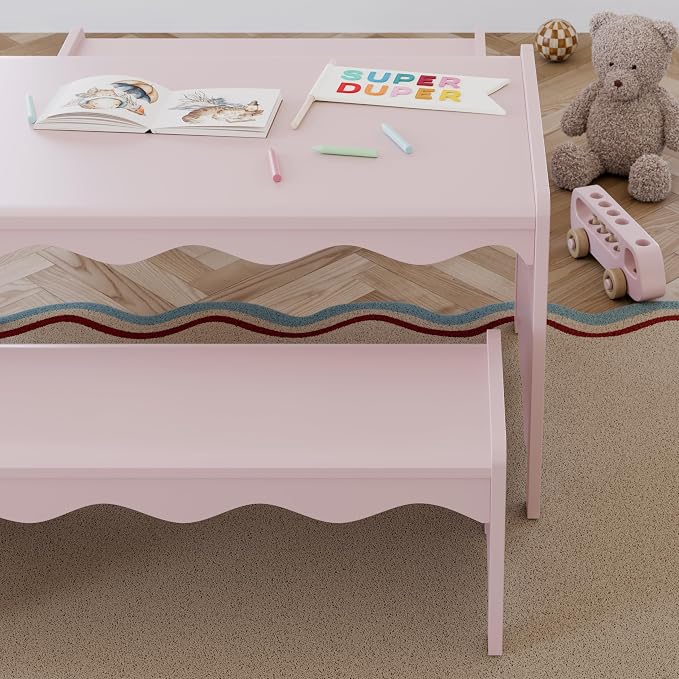 Storkcraft Casablanca Montessori Indoor Kids Table & Bench Set – Premium Kids - Image 2