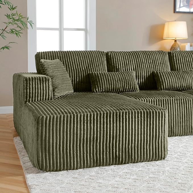 L Shaped Modular Boneless Sectional Couches - Image 6