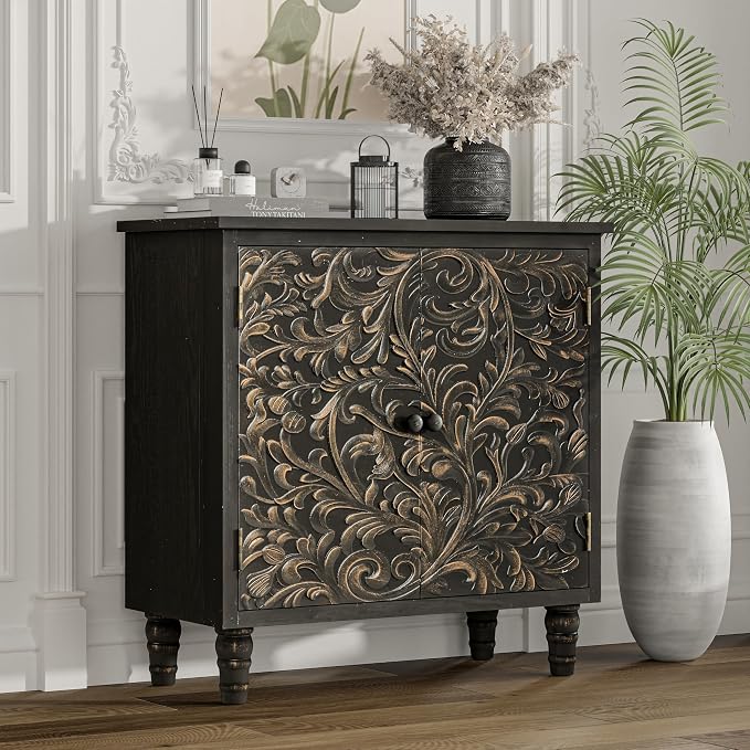 2 Door Farmhouse Storage Cabinet X 2P - Image 6