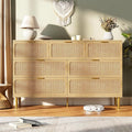 GarveeHome Rattan 7 Drawer Dressers by GarveeHome