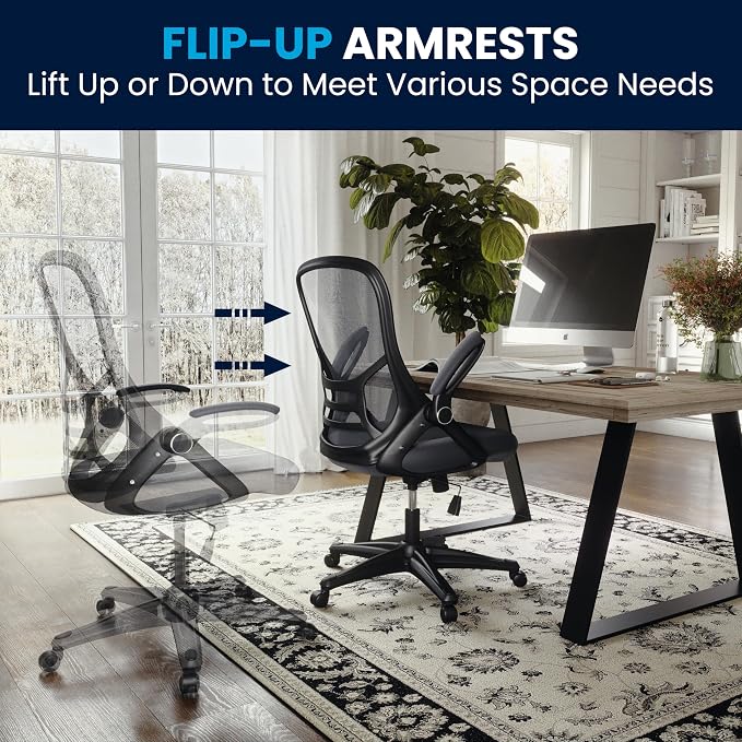 Flash Furniture Porter High-Back Swivel Office Chair - Image 10
