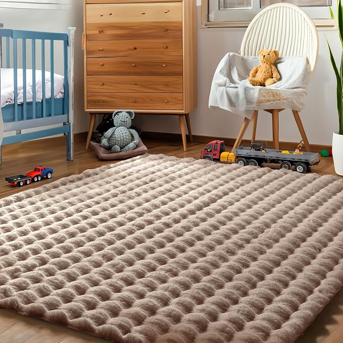 nuLOOM 3'9" x 6' Cozy Plush SuperiorWash Area Rug, Machine Washable, Soft - Image 7