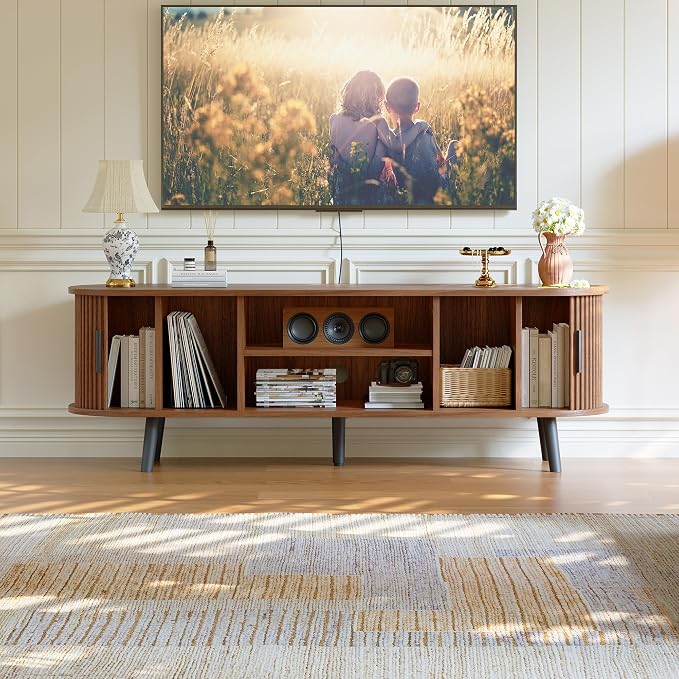 ChooChoo Mid Century Modern TV Stand - Image 5