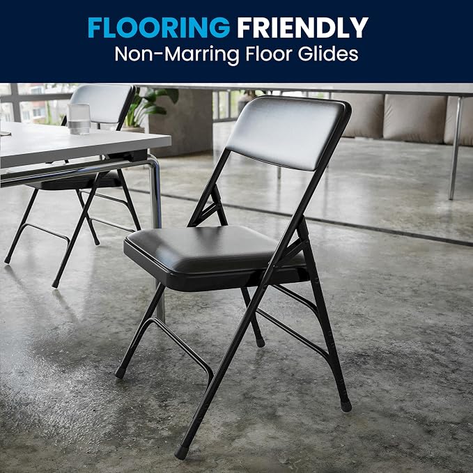 Flash Furniture Hercules Series Metal Folding Chairs - Image 6