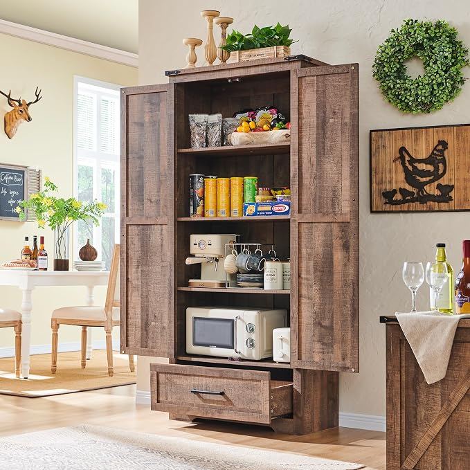 Farmhouse Kitchen Pantry Cabinet - Image 2