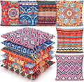 Menkxi 6 Pcs Bohemian Floor Pillows Seating 15 Inch Boho Floor Cushions Sitting by Menkxi