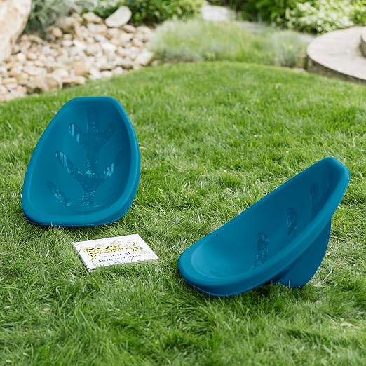 ECR4Kids Plastic Leaf Scoop Floor Rocker Seat, Classroom Furniture - Image 10
