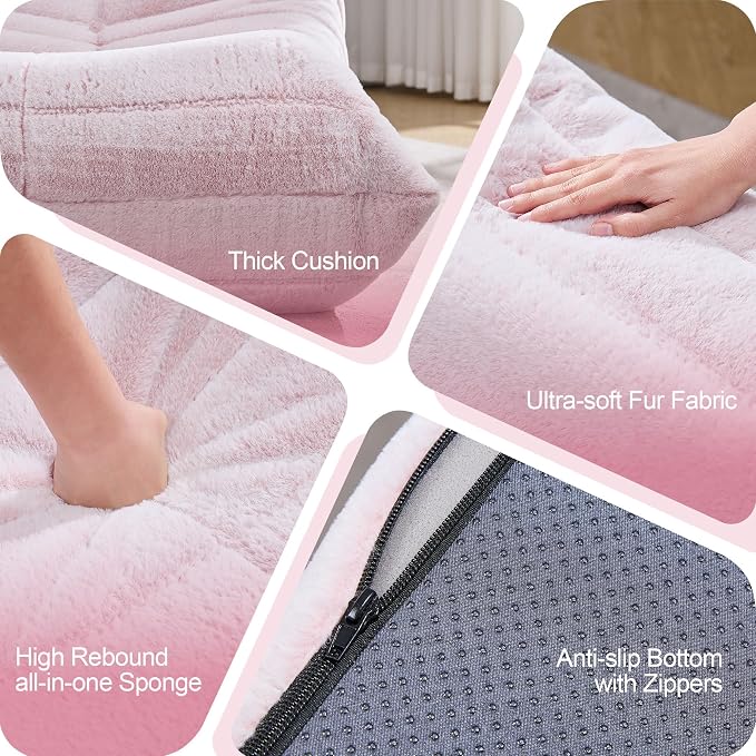 Bean Bag Chairs for Adults Giant Bean Bag Chair Memory Foam BeanBag Chair Bean - Image 7