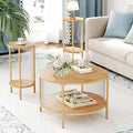 Yechen 3-Piece Boho Coffee Table Set by Yechen