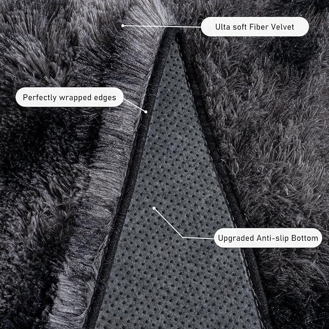 8x10 Area Rugs for Living Room, Ultra Soft Large Shag Bedroom Rug Upgrade - Image 5