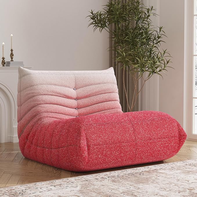 Bean Bag Chair, Fireside Chair Bean Bag Sofa Large Bean Bag Chair by Unknown