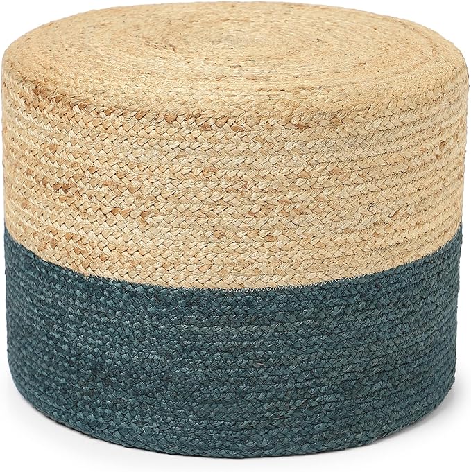 REDEARTH · Cylindrical Pouf Foot Stool Ottoman by REDEARTH