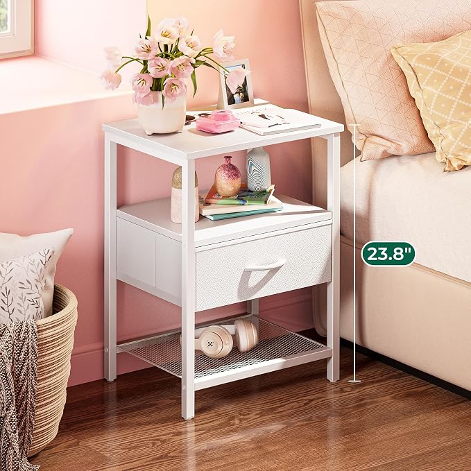 Huuger Nightstand Set of 2, Night Stand - Image 2