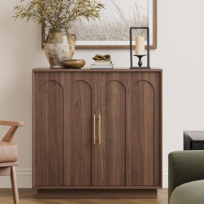 FORTUNETEC Sideboard Buffet Cabinet by FORTUNETEC