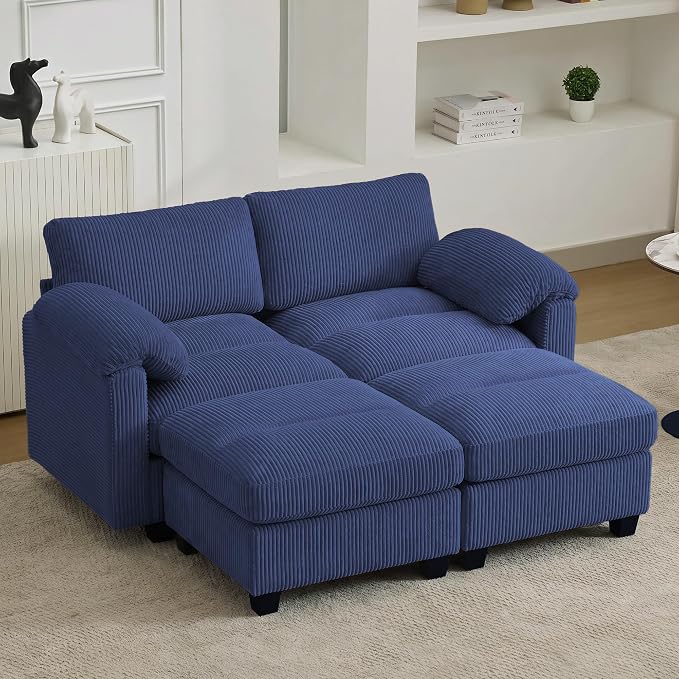 61'' Modular Loveseat Sofa by HATPPTO