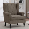 Accent Chair for Living Room, Mid Century Modern Upholstered Armchair, Wingback by choairy