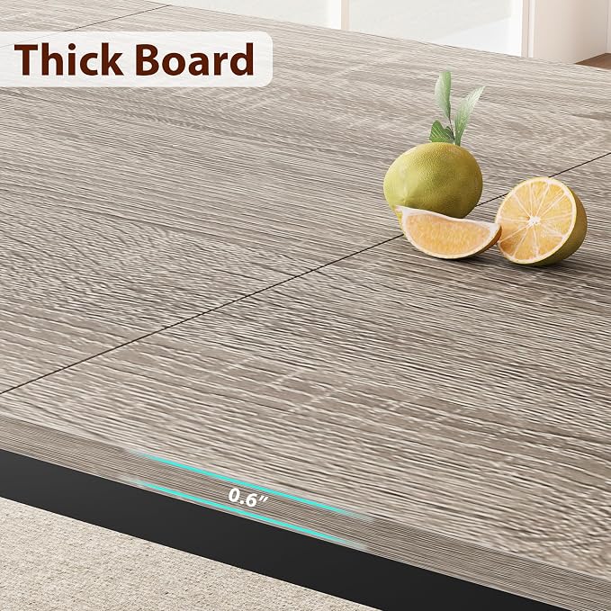 GarveeHome Industrial Dining Table - Image 4