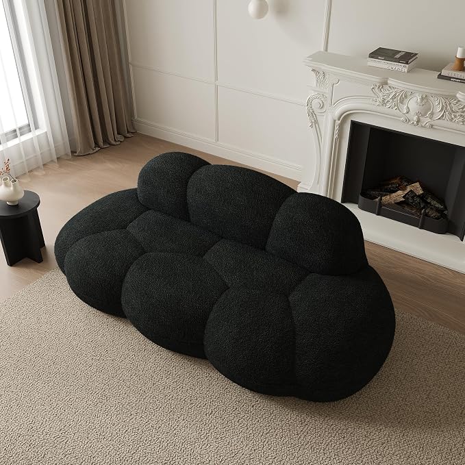 JACH Boneless Cloud Couches for Living Room Apartment, Modern Comfy Upholstered by JACH