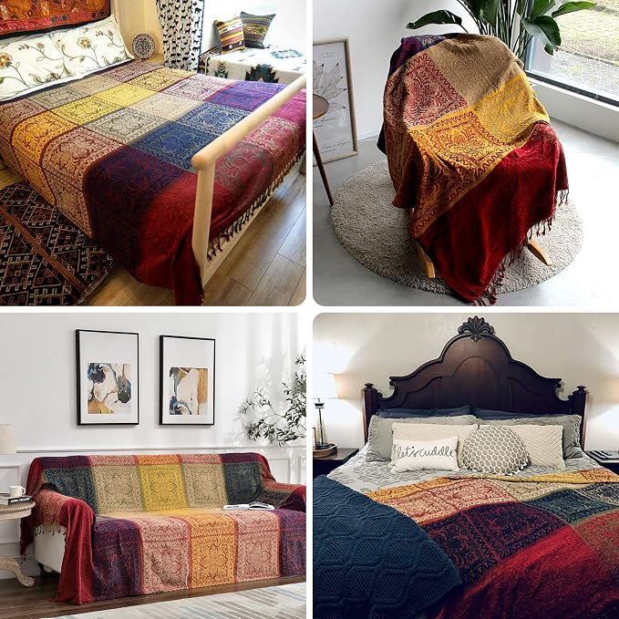 Boho Throw Blanket - Image 3