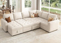 HONBAY Sectional Sleeper Sofa Couch by HONBAY